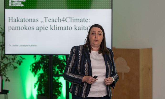 Hakatonas „Teach4Climate: pamokos apie klimato kaitą“