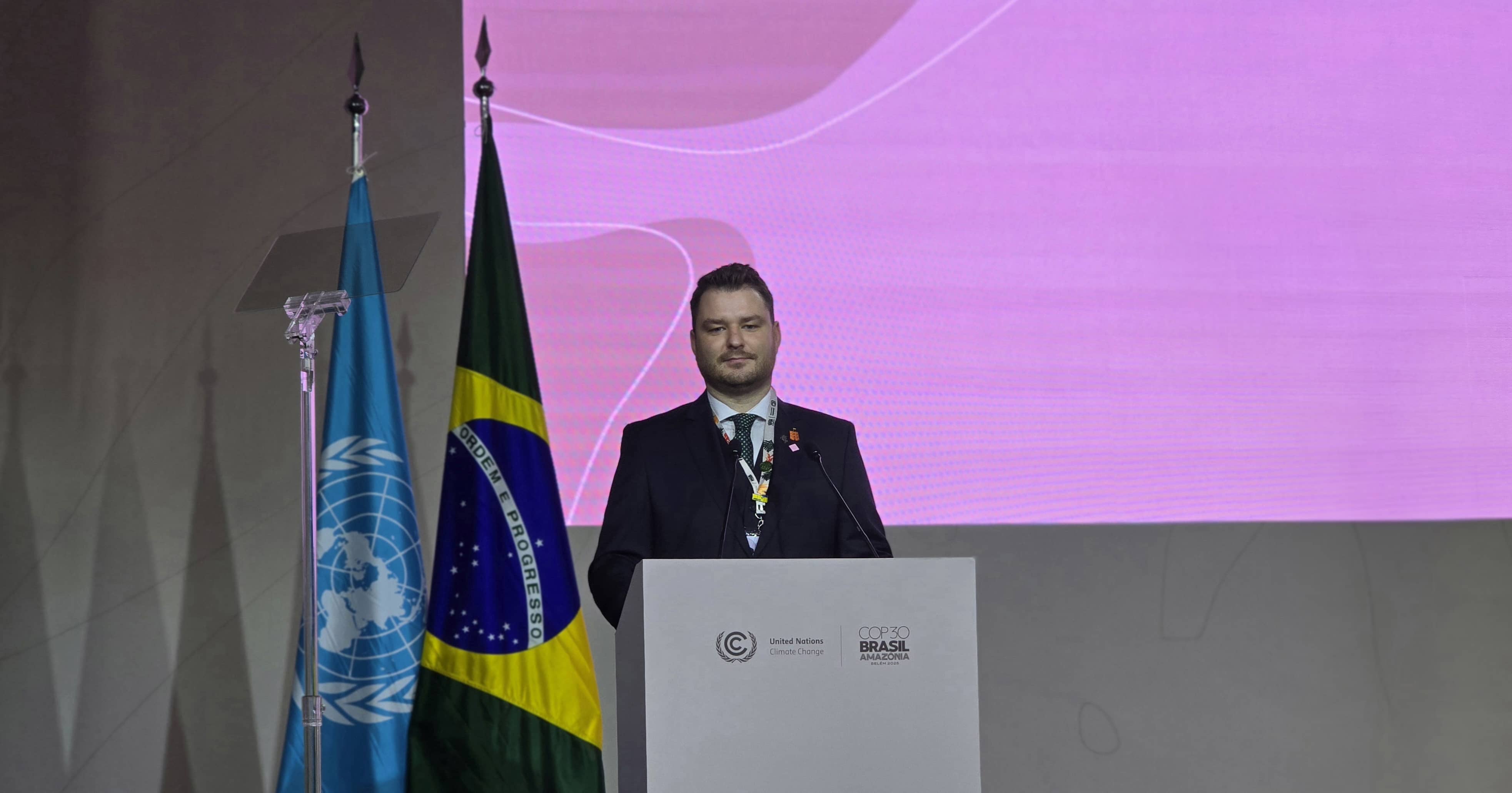 Kastytis Žuromskas Jungtinių Tautų klimato kaitos konferencijoje